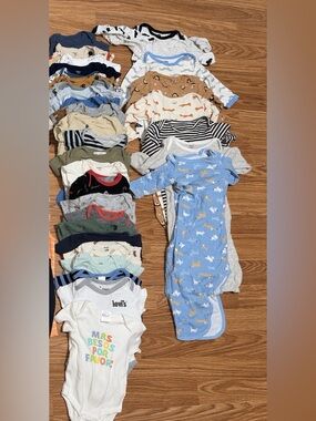 Bundle onsies and dress sleepers